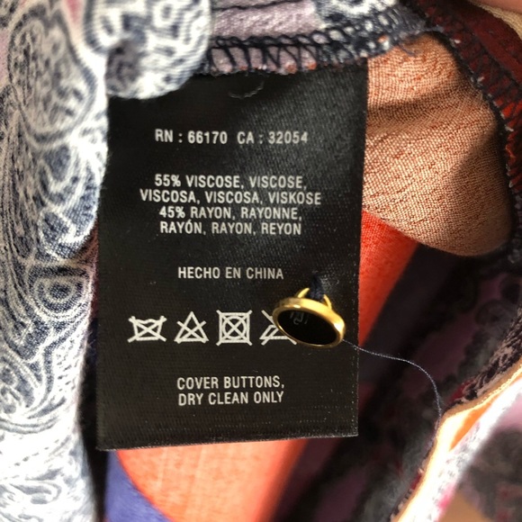 NWT Anthropologie Maeve Taryn Patchwork Shift Dress 0 - Picture 10 of 10